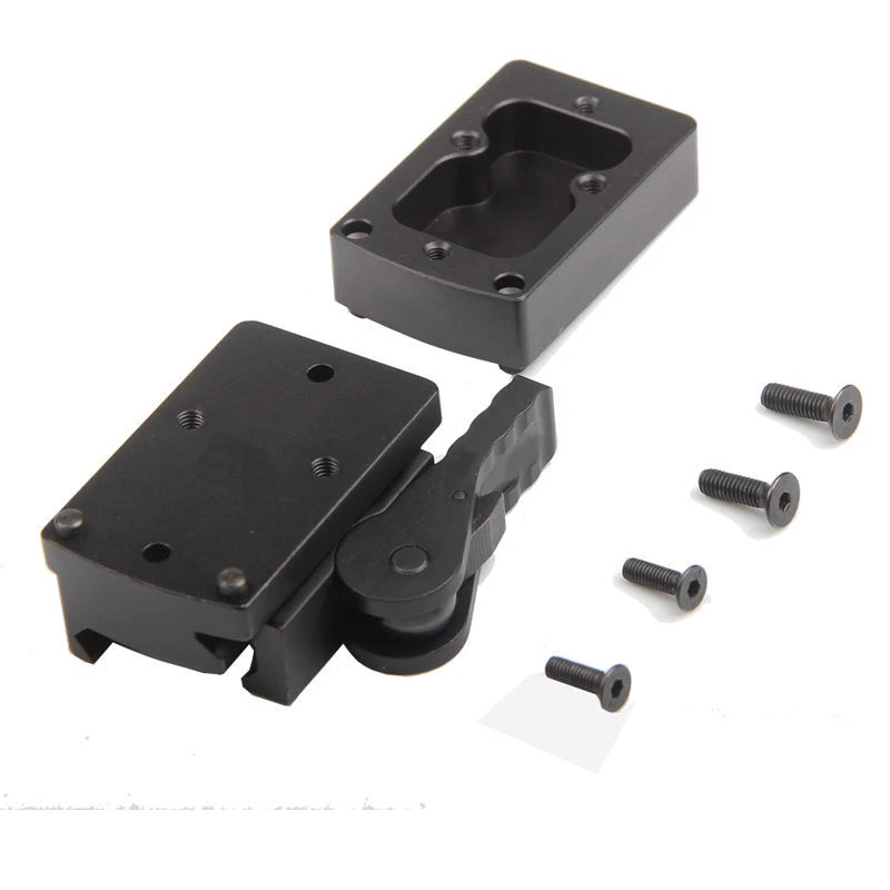 Tactical Red Dot Sight Riser Mount w/Quick Detach for RMR 20mm Picatinny Rail - Image 3 of 4