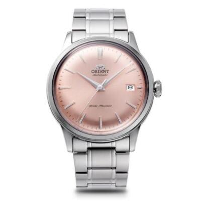 Orient Bambino 38 RN-AC0M11Y Pink Dial Mechanical Automatic Men Watch New