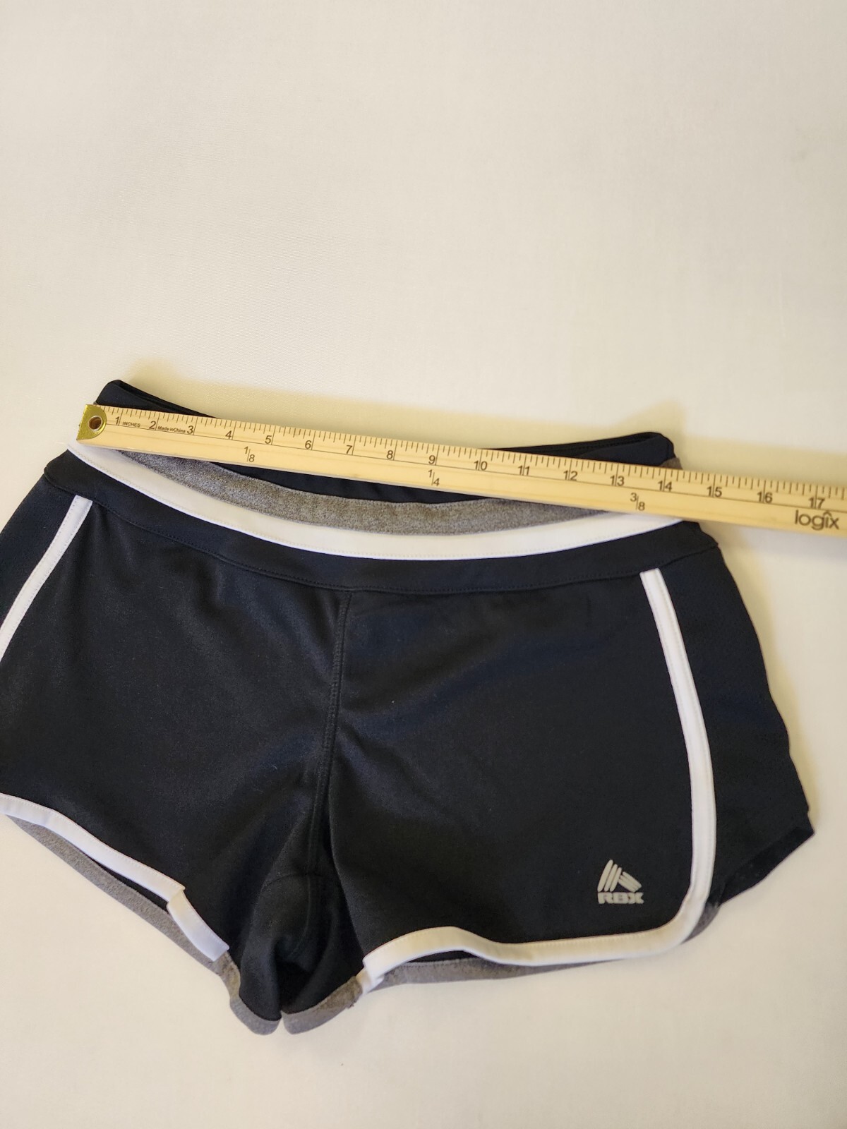 RBX Active Performance Workout Running Shorts Bla… - image 4