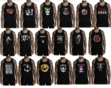 COLLECTION OF CLASSIC PUNK ROCK MEN'S TANK TOP