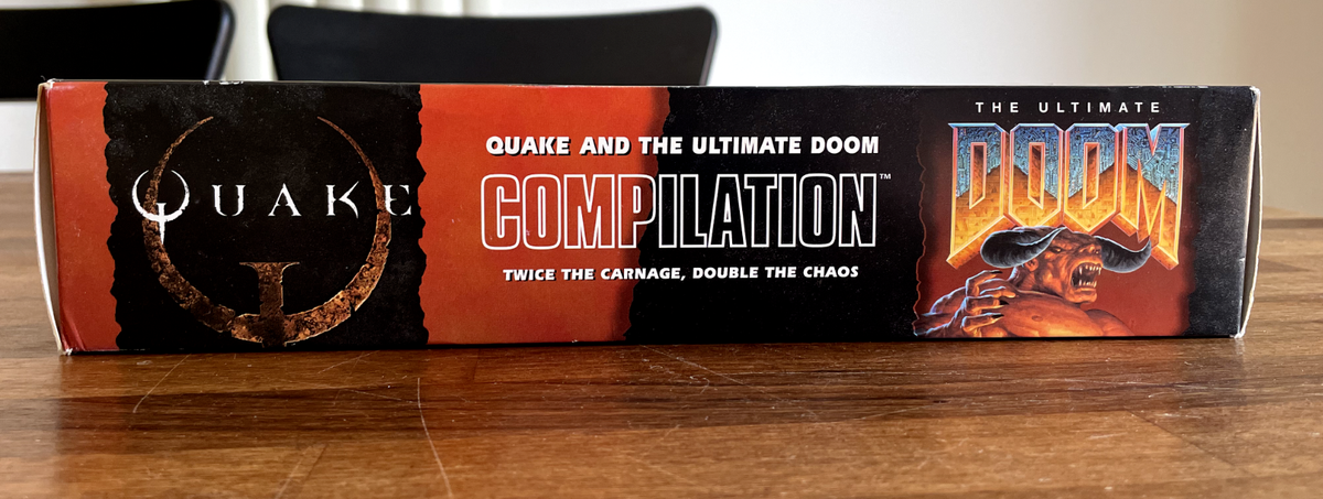 Quake Pcbox Quake And The Ultimate Doom Compilation 1998 Dos Box Quake Original