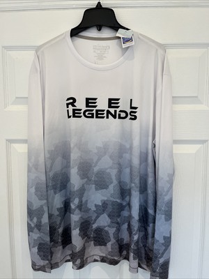 Reel Legends Reel-Tec Shirt Sz XL Long Sleeve 3 Fish BackLinea Lea Szymanski NWT