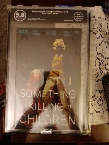 SOMETHING IS KILLING THE CHILDREN #9 2nd Print EGS 9.8 1ST cover&cameo Jessica