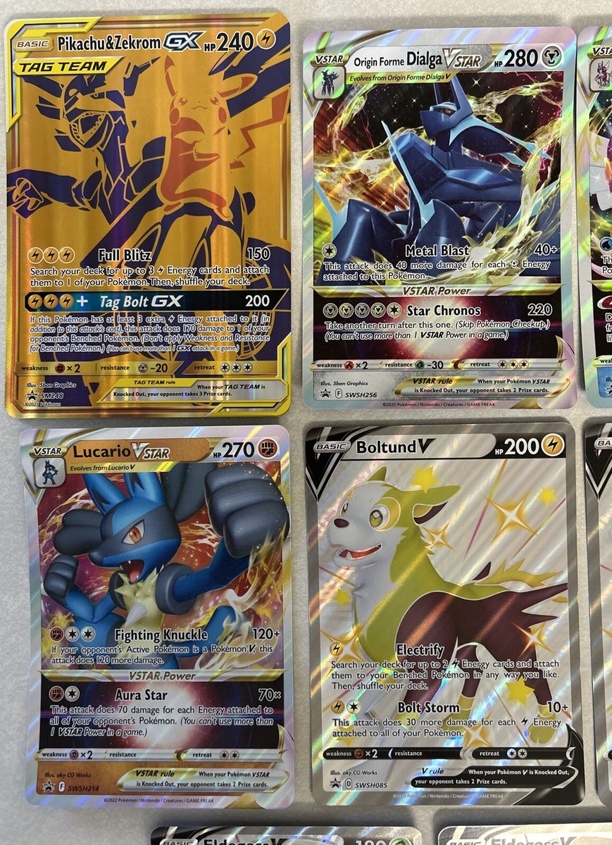 8) 2021/2022 POKÉMON Black Star Promo Foil Jumbo Cards NRMT/MT | eBay