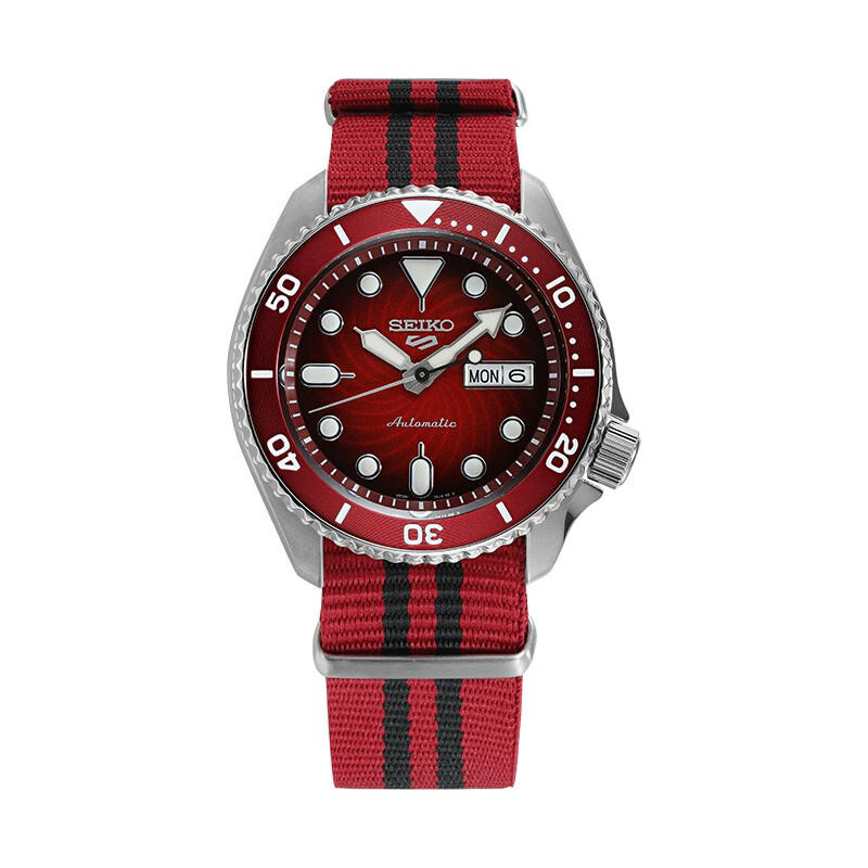 SEIKO 5 SPORTS MECHANICAL SRPK63 RED DIAL 500PCS Limited Edition