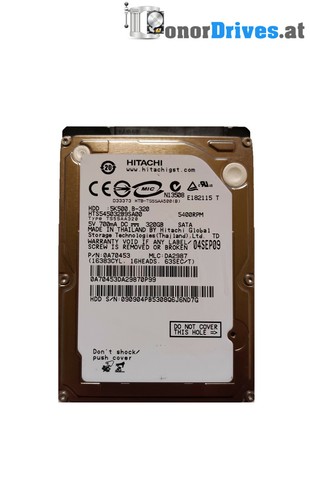 Hitachi  HTS545032B9SA00 - 0A70453 - 320 GB - SATA - 220 0A90161 01 Rev.*