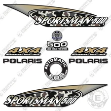 Fits Polaris Sportsman 500 Decal Kit ATV - 7 YEAR OUTDOOR 3M VINYL!