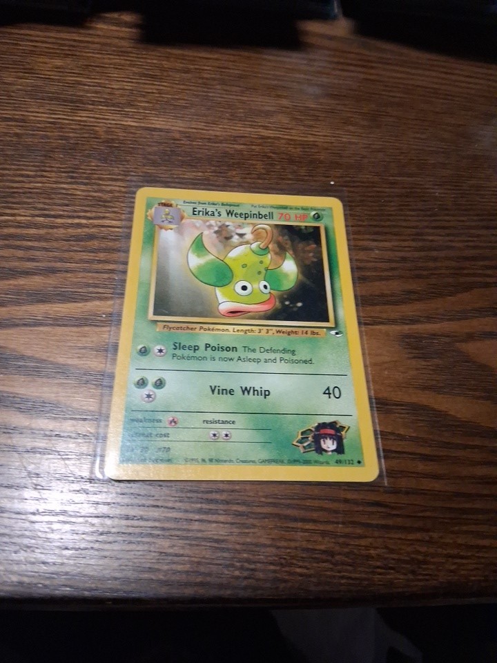 Erika's Weepinbell 49/132 Gym Heroes Pokemon NM