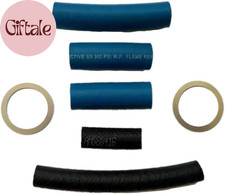 Fuel Filter Lift Pump Hose Lines Washers Kit Compatible With 1994-1997 Ford F250