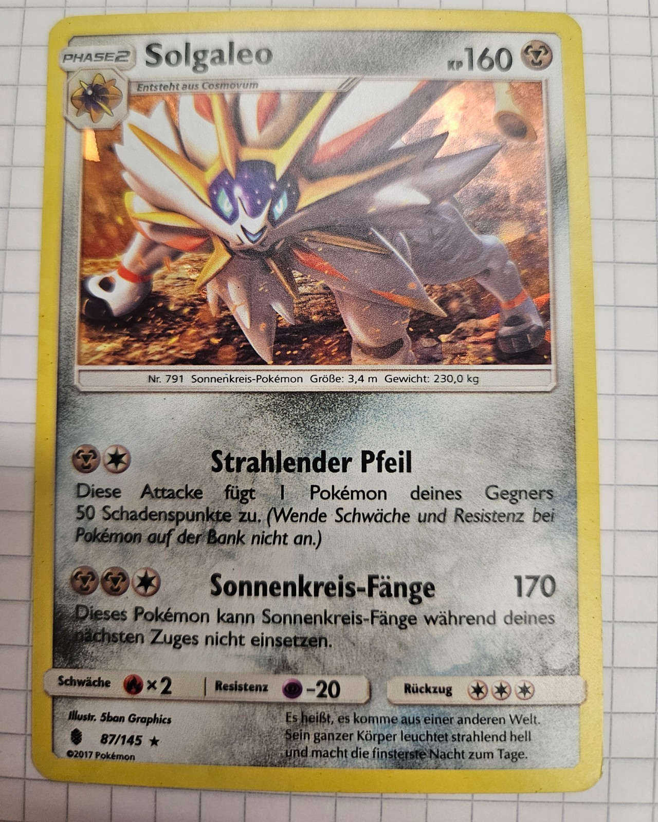 Solgaleo Stunde der Wächter #87
