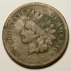 1868 Indian Head Cent VG-Details Corrosion  "Actual Coin Pictured - Not Cleaned"