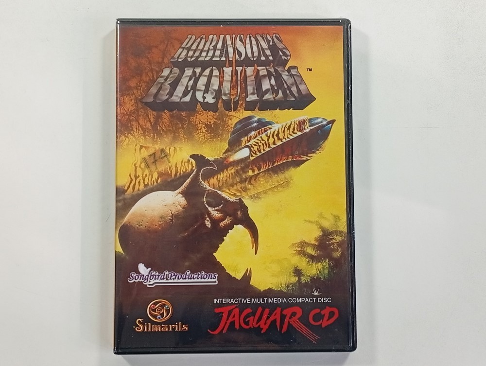 Robinson's Requiem Atari Jaguar CD neuf jeu rétro de survie de science-fiction