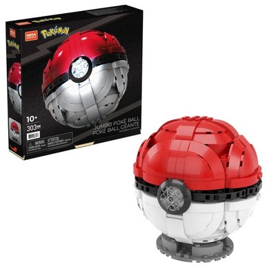 Mega Construx Pokemon Pokéball Riesen Bauset mit Lichtern, Spiel...