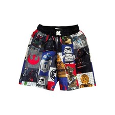Lego x Star Wars Swim Trunks Elastic Waist Drawstring Pockets Boys Size 7