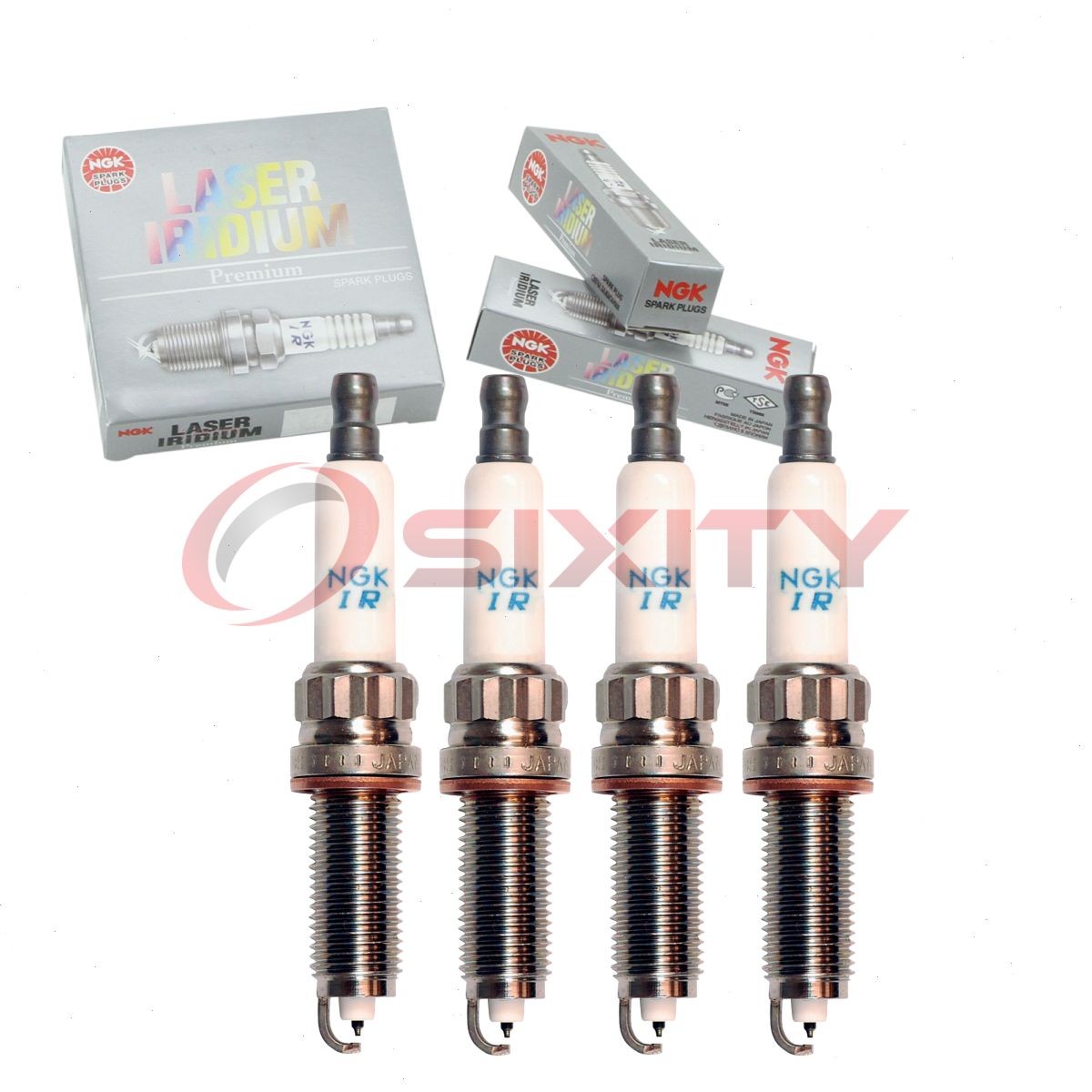 4 pcs NGK Laser Iridium Spark Plugs for 2013-2016 BMW 328i xDrive 2.0L L4 - nw