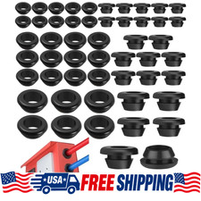 70PCS Rubber Grommet Kit Cable Wire Hole Grommets Automotive Electrical Set USA
