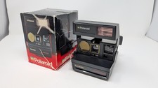 Vintage Polaroid Sun 600 Camera With Original Box