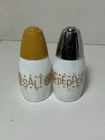 Vintage Gemco Westinghouse Butterfly Gold Salt Pepper Shakers - Pyrex Corelle