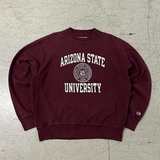 Vintage Arizona State University Champion Reverse Weave Crewneck