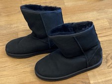 Stiefel - Stiefeletten - schw. m. Fell  - Gr. 40 - Australia Luxe Collective -NW
