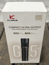 Klarus G15 Compact Ultra Output EDC Flashlight Rechargeable 4000 Lumens NEW