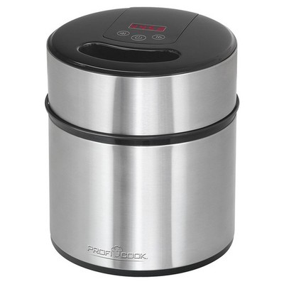 ProfiCook Eiscreme-Maker PC-ICM 1140 Edelstahl, Frozen Joghurt, Sorbet, NEU
