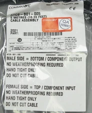 Commscope Part #ATCB-B01-005, 5 Metres (16.39 Feet) Cable Assembly