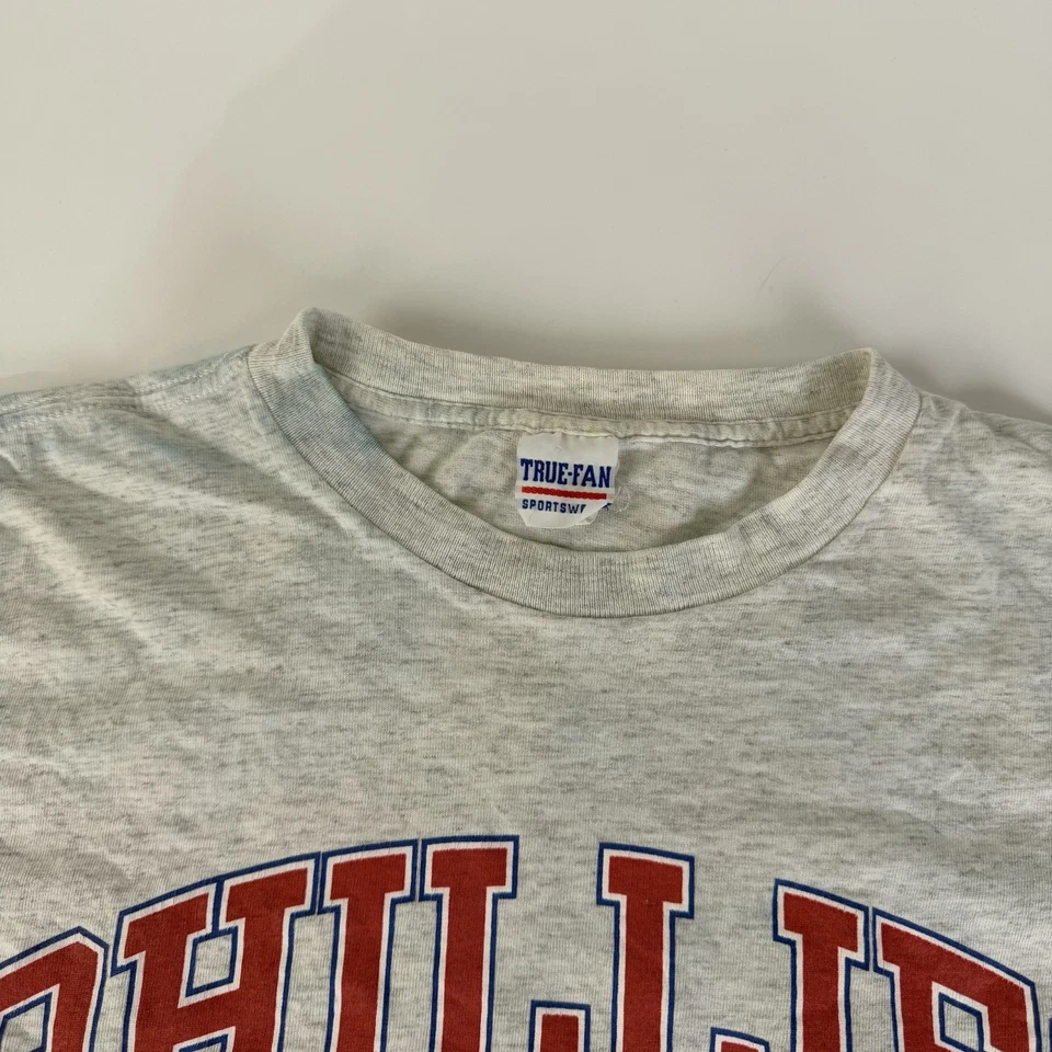 Vintage Philadelphia Phillies Men L T Shirt 90s Graphic 1997 Made In USA vtg Phi - Image 4 of 4