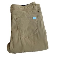 Orvis Men  s Fleece Lined Hiking Pants Stretch Fabric Water Repellent 34x29