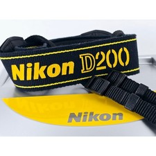  MINT Nikon D200 Genuine DSLR Camera Neck Strap 1.5in 3.8cm From Japan