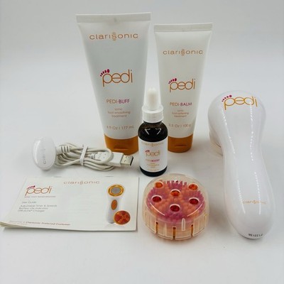 Clarisonic Pedi Sonic Foot Transformation Kit Pedi Buff Balm- Open Box