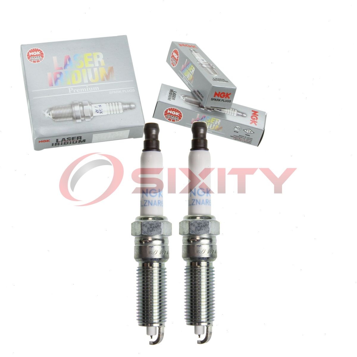 2 pc NGK 94051 SILZNAR6D9 Laser Iridium Spark Plugs for 12637197 Ignition if