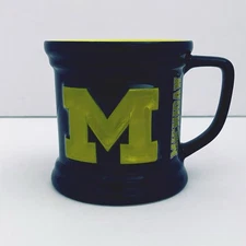 Michigan University Wolverines  Ceramic Coffee Mug Cup  3D 12 Oz