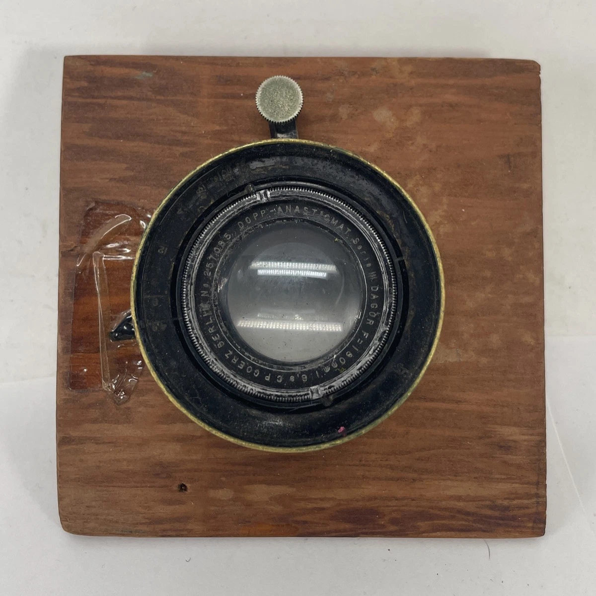 GOERZ DAGOR F6.8 SERIES Ⅲ FOCUS 8 1/4 Goerz Camera Lenses f/6.8 Maximum Aperture for sale | eBay