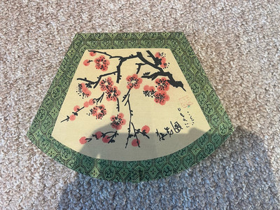 Kalligraphie Schreibset Japanisch Chinesisch Orientalisch Brokat Seide Box