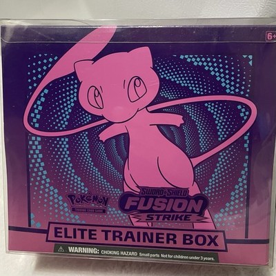 Pokémon TCG Sword & Shield FUSION STRIKE Elite Trainer Box Factory Sealed + Case