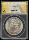 1901-O Morgan Dollar ANACS MS63