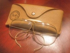 VINTAGE B L RAY-BAN L4079 10K GOLD GRAY PHOTOCHROMATIC SHOOTER SUNGLASSES