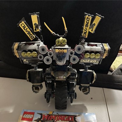 LEGO Ninjago Movie Quake Mech 70632 w/ Manual - Inomplete - Deconstructed