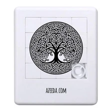 'Circular Celtic Tree' Sliding Puzzle (PZ00028918)