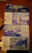GLENWOOD ON THE SACO RARE PAMPHLET OLD SCARCE RESORT
