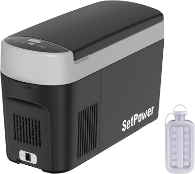 Setpower AB16 12v Refrigerator 16 Quart Electric Cooler for