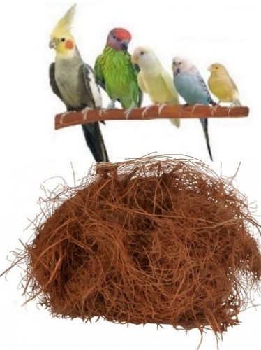 Ropa cama de coco natural para aves enjauladas pequeñas material periquito cacatúa 6920483207243 | eBay