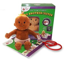 Little Medical School How to Be A Great Sibling Kit Plush Baby Doll, Stethoscope