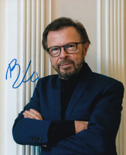 BJÖRN ULVAEUS signed Autogramm 20x25cm ABBA in Person autograph COA