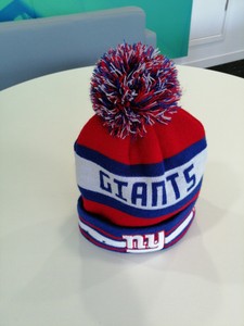 new york giants bobble hat