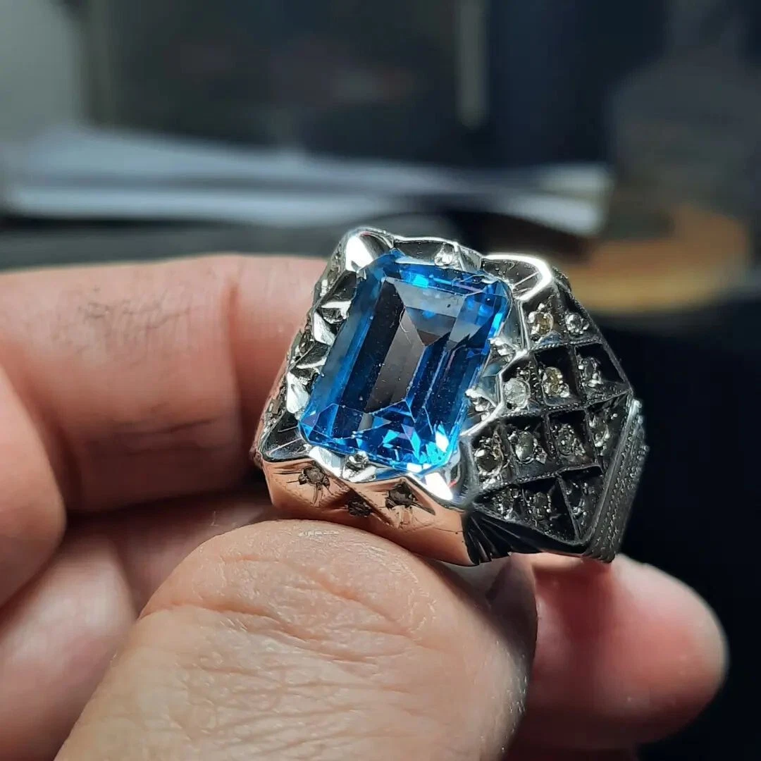 Silver ring for men online hotsell