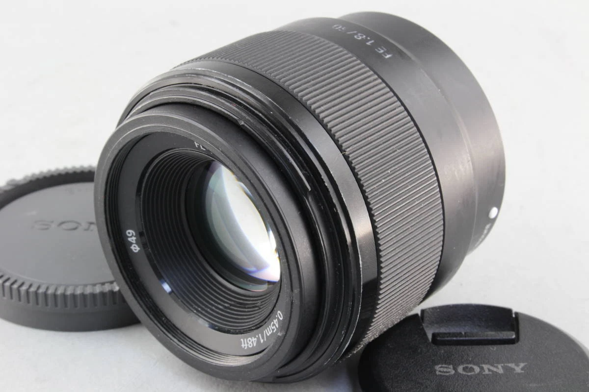 [MINT] Sony FE 50mm F1.8 Lens E Mount SEL50F18F Black