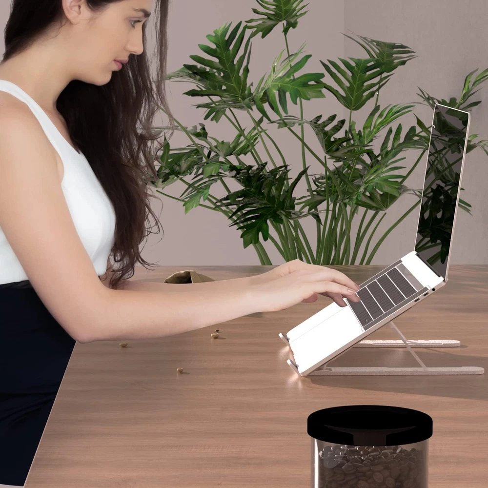 Laptop Stand, Aluminum Alloy Computer Stand, Ergonomic Adjustable Laptop Riser E Laptop Stand, Aluminum Alloy Computer Stand, Ergonomic Adjustable Laptop Riser E