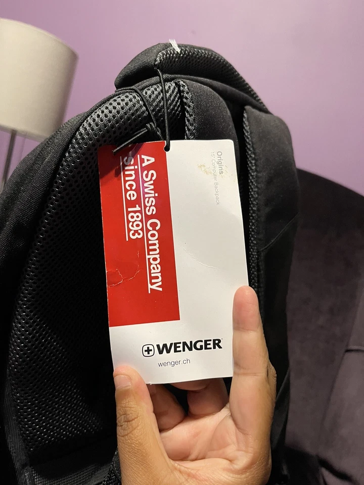 Wenger Origins 15” Computer Backpack, Linked In Logo - Image 3 of 4
